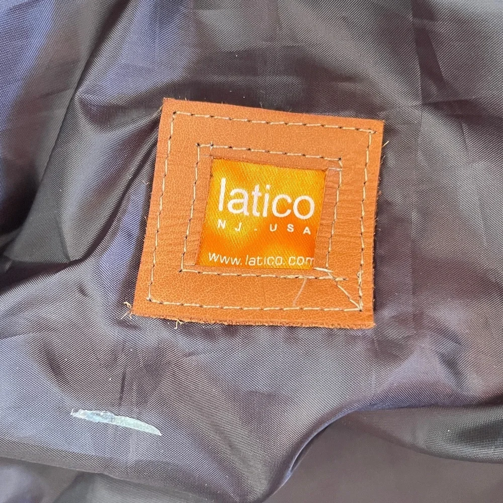 Latico Leather Deluxe leather Travel Bag New with tags